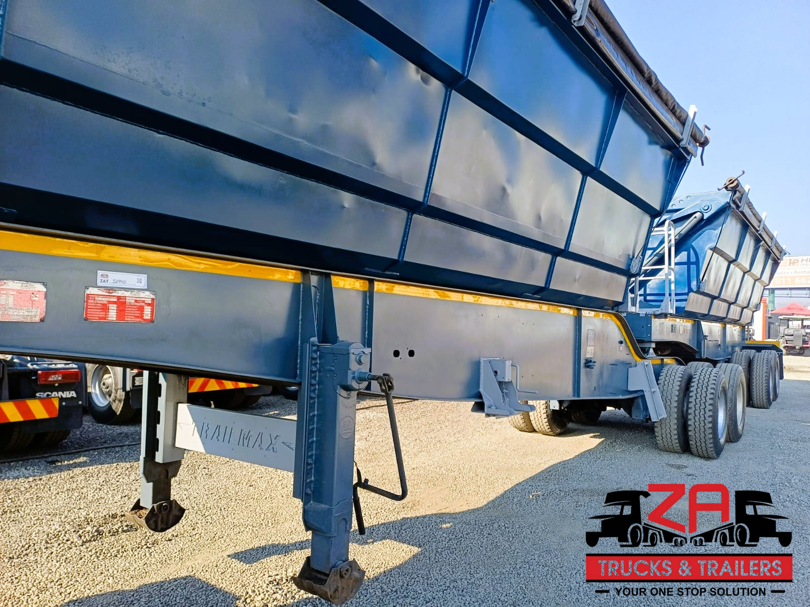 2021 TRAILMAX 45 CUBE SIDE TIPPER TRAILER